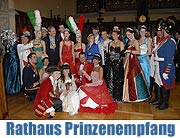 Rathaus Empfang der Münchner Faschings-Prinzenpaare am 02.07.2007 (Foto: Ingrid Grossmann)
